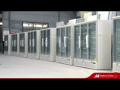 Ακατάψυκτη καταψύκτη χωρίς πάγο με άκρη από γυαλί χωρίς πλαίσιο