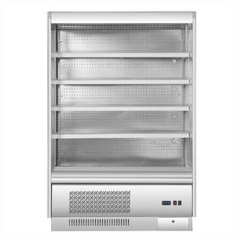 Slim Design Open Display Fridge Refrigerated Food Display Cabinet For Shops
