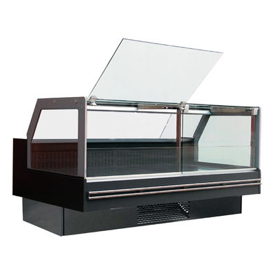 Right Angle Deli Display Refrigerator For Meat Showcase