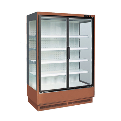 Ενέργεια - κατεψυγμένη Multideck προθήκη Frameless αποταμίευσης για τα γαλακτοκομικά προϊόντα